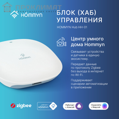 Блок управления (шлюз) HOMMYN Hub HH-01 2