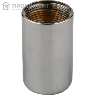 Вентиль с хромированной ручкой прессовой STOUT 20х20 