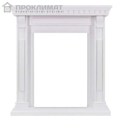 Портал деревянный Royal Flame Orlean под классический очаг (белый)