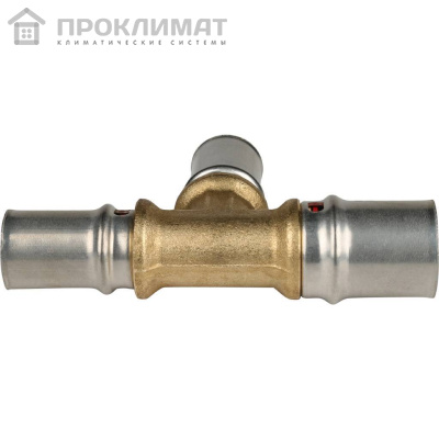 Тройник переходной прессовой STOUT 20х16х16 