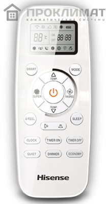 Блок внутренний настенный HISENSE AMS-09UW4RVEDB00 WI-FI (R32) (2)