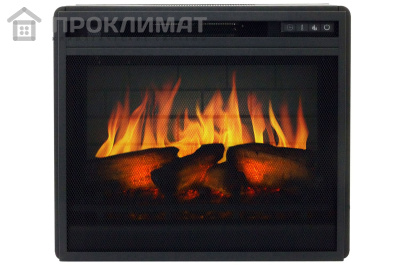 Электрокамин встраиваемый Royal Flame Vision 23 EF LED 3D FX широкий (черный)