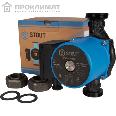 Насос циркуляционный STOUT 25/60-180
