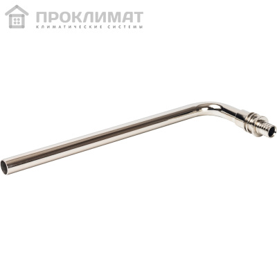 Трубка STOUT для подкл-я радиатора, Г-образная 16/1000 для труб из сшитого полиэтилена аксиальный