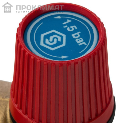 Клапан предохранительный STOUT 15х1/2