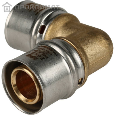 Угольник  90° прессовой STOUT 26х26 