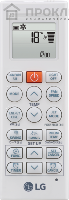 Блок внутренний настенного типа LG Standard Plus PM07SP.NSJR0