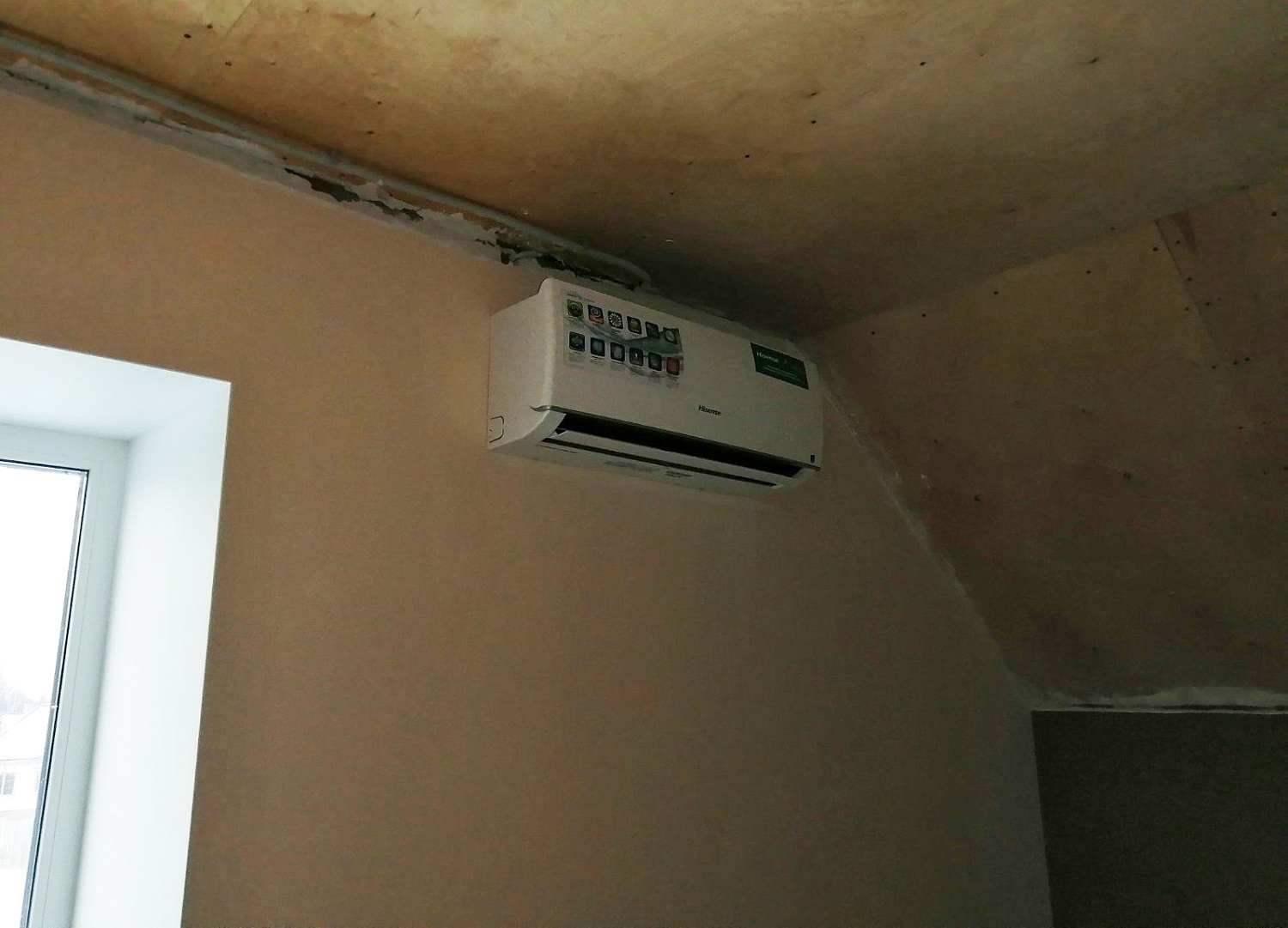 Монтаж кондиционеров в коттедже