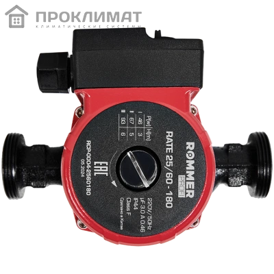 ROMMER PROFI Циркуляционный насос RATE 25/60-180
