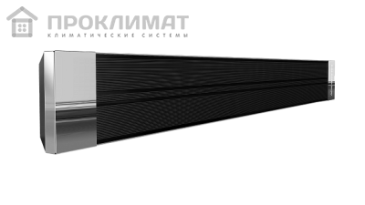 Инфракрасный обогреватель с черной излучающей панелью KALASHNIKOV KIRH-E10P-12 (1,0 кВт, 1365х45х130