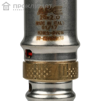 Муфта соединительная переходная прессовая STOUT 20х16 