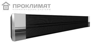 Инфракрасный обогреватель с черной излучающей панелью KALASHNIKOV KIRH-E08P-12(0,8 кВт, 1125х45х130)