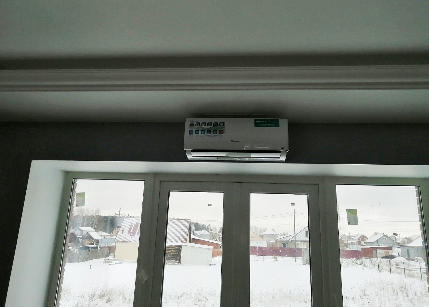 Монтаж кондиционеров в коттедже