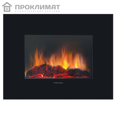 Камин электрический настенный Electrolux EFP/W-1100ULS черный