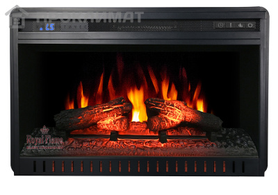 Электрокамин встраиваемый Royal Flame Vision 23 EF LED FX широкий (черный)