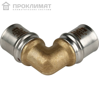 Угольник  90° прессовой STOUT 26х26 