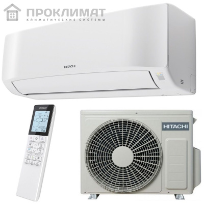 Сплит-система HITACHI SHIRATAMA RAK-DJ25PHAE/RAC-DJ25PHAE invertor 4