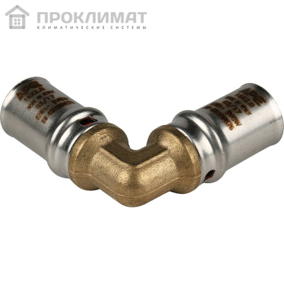 Угольник  90° прессовой STOUT 16х16 