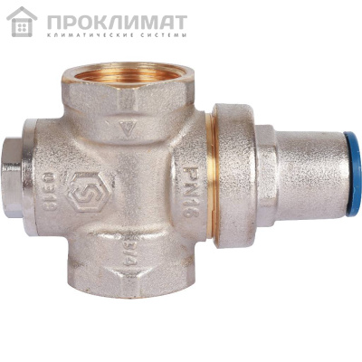 Редуктор давления PN16 вн/вн 3/4 без подкл. манометра Stout