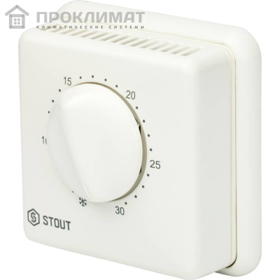 Термостат комнатный проводной STOUT BELUX TI-N