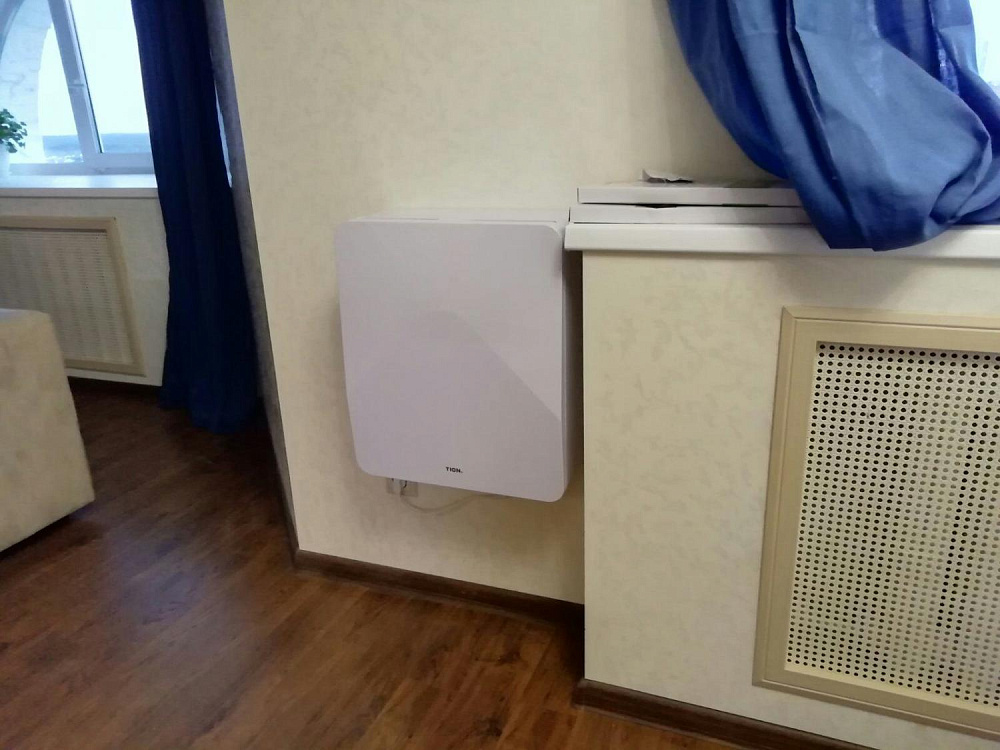 Установка бризеров Tion 3S Standard