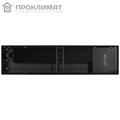 Конвектор внутрипольный ROMMER RCN1-1000 80х200х800 (Решётка роликовая, анодированный алюминий)