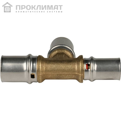 Тройник переходной прессовой STOUT 20х20х16 