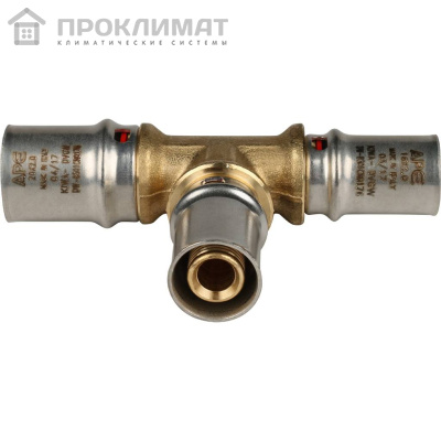 Тройник переходной прессовой STOUT 20х16х16 