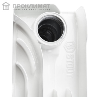 Радиатор биметаллический Stout SPACE 350х4 сек 