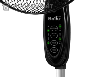 Вентилятор напольный Ballu BFF-860R (с пультом, черный)