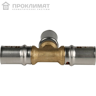 Тройник равнопроходный прессовой STOUT 16х16х16 