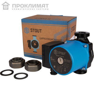 Насос циркуляционный STOUT 25/60-130 мм