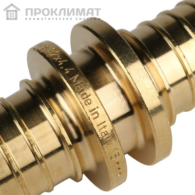 Муфта STOUT соединительная равнопроходная  32 (аксиальный)