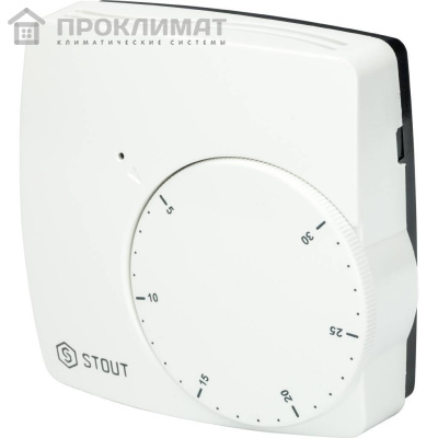 Термостат электронный проводной STOUT WFHT-BASIC со светодиодом