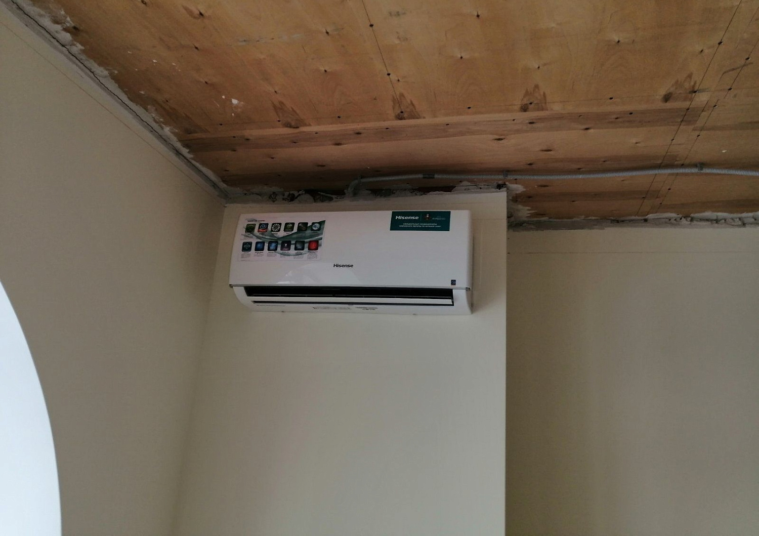 Монтаж кондиционеров в коттедже