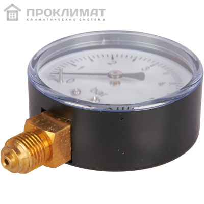 ROMMER Манометр радиальный. 63 мм  0...6 бар 1/4" 