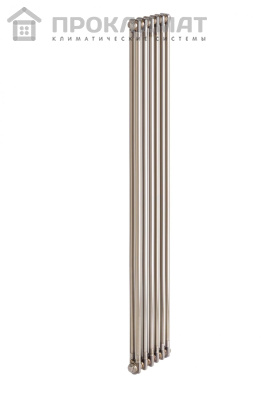 Радиатор стальной трубчатый с бок.подкл. Zehnder Charleston  2180- 8 секций TL 0325 (прозрачный лак)