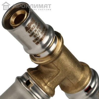 Тройник переходной прессовой STOUT 20х20х16 