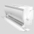 Экран-отражатель ROYAL Clima split SS-1200 (320х1300х290)
