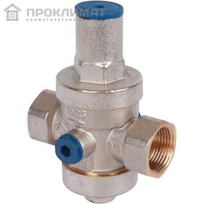 Редуктор давления PN25 вн/вн 3/4 с выходом под манометр Stout