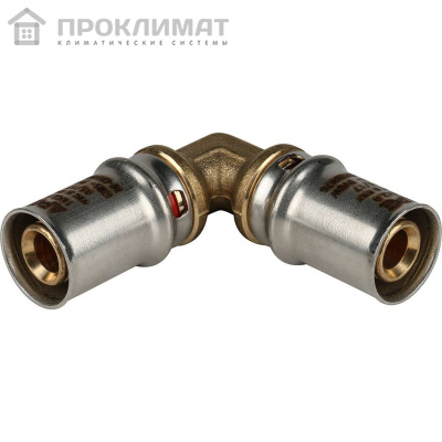 Угольник  90° прессовой STOUT 16х16 
