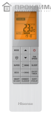 Сплит-система HISENSE VIBE Classic A  AS-09HW4RLCHA01 Wi-Fi