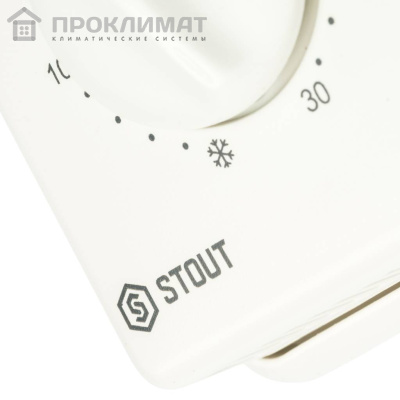 Термостат комнатный проводной STOUT BELUX TI-N