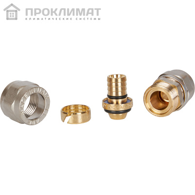 Муфта винтовая соединительная STOUT 16х16 