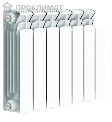 Радиатор биметаллический RIFAR BASE 350 6 секций