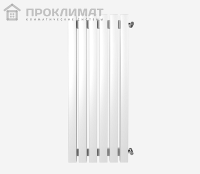 Радиатор стальной трубчатый c бок.подкл. KZTO QUADRUM 40 V 1000-10