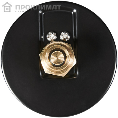 Термоманометр аксиальный STOUT корпус Ø 80 мм, 1/2" 0...4 бар, 0…120°С