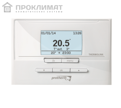 Комнатный регулятор THERMOLINK P(eBUS) - ПАНТЕРА Версия 19